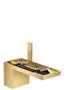 AXOR-HG-AXOR-MyEdition-Einhebel-Waschtischmischer-70-mit-Push-Open-Ablaufgarnitur-ohne-Platte-Brushed-Gold-Optic-47012250 gallery number 1